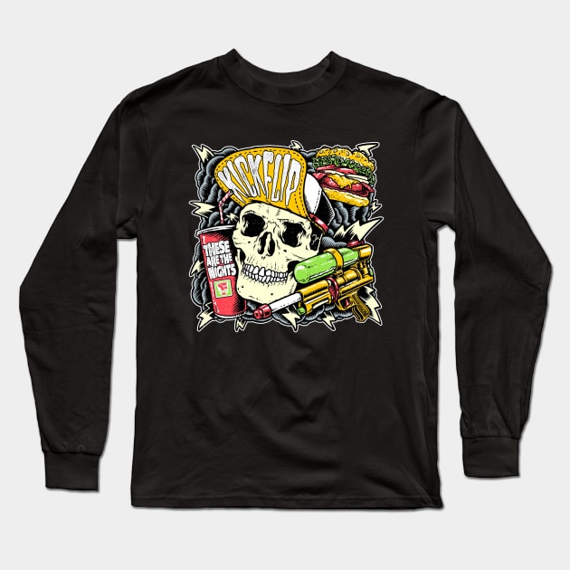 KickFlip Long Sleeve T-Shirt by nikovega21